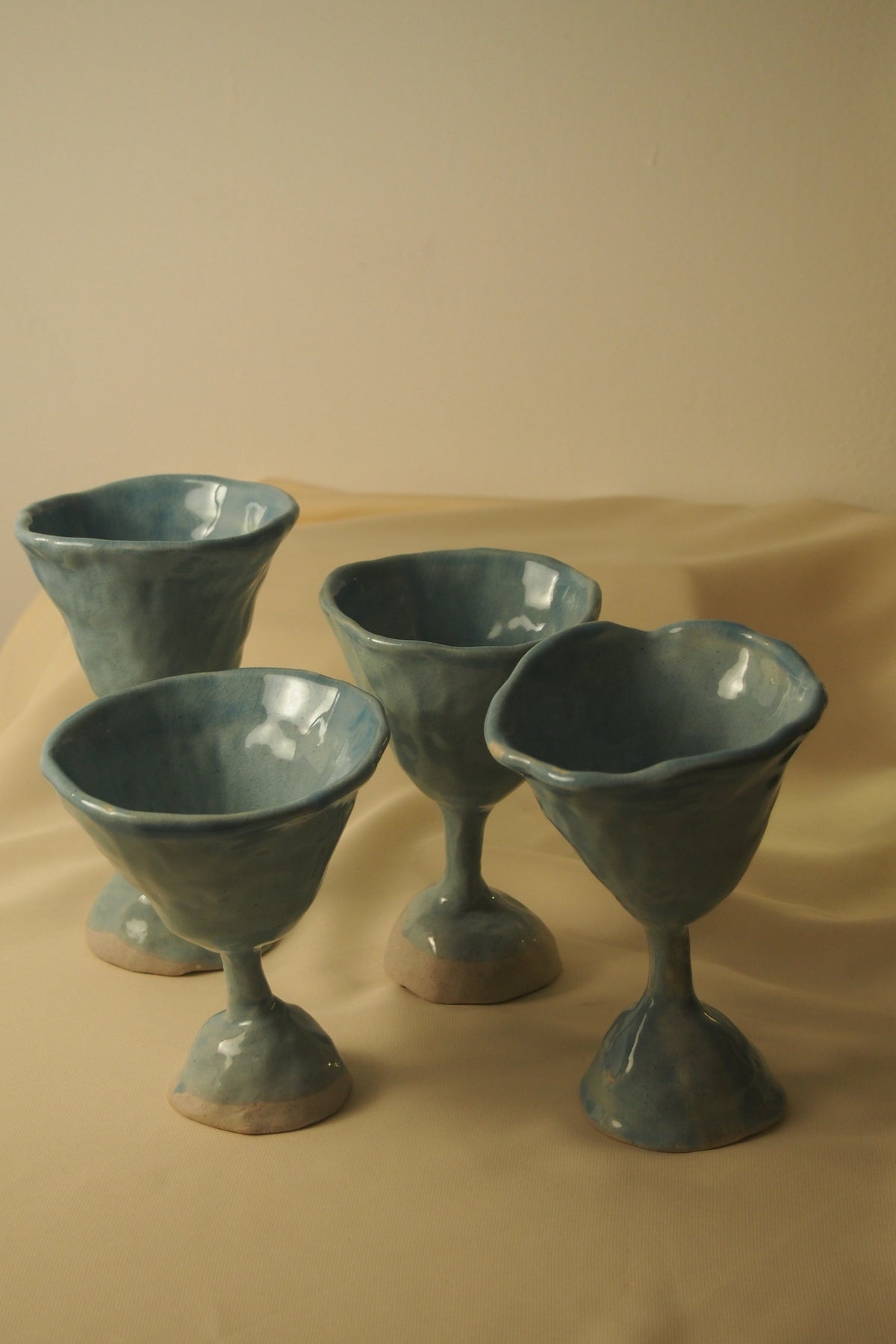 Lily II, Ceramic Wine Glass