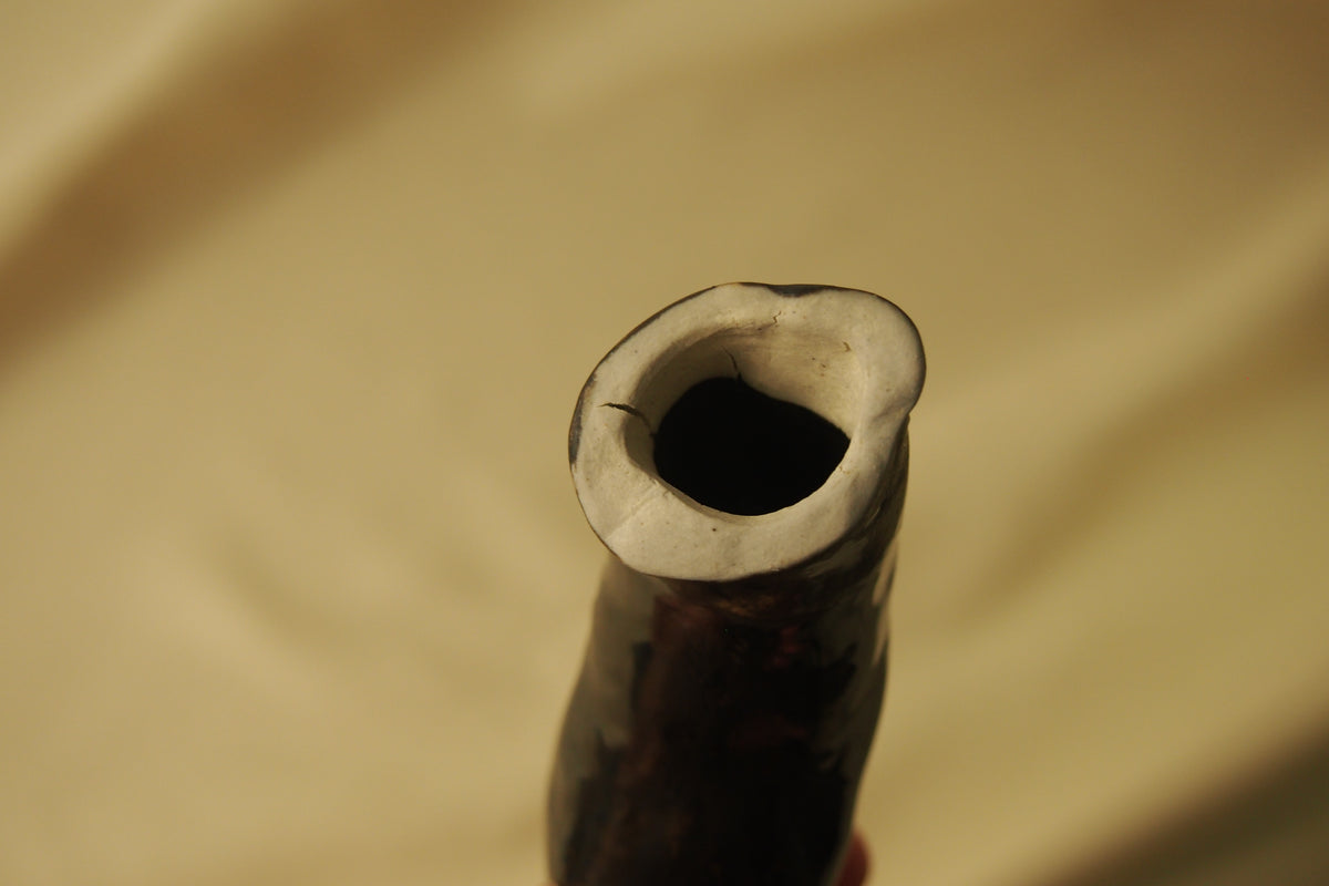 Burnt tree II, ceramic sculpture