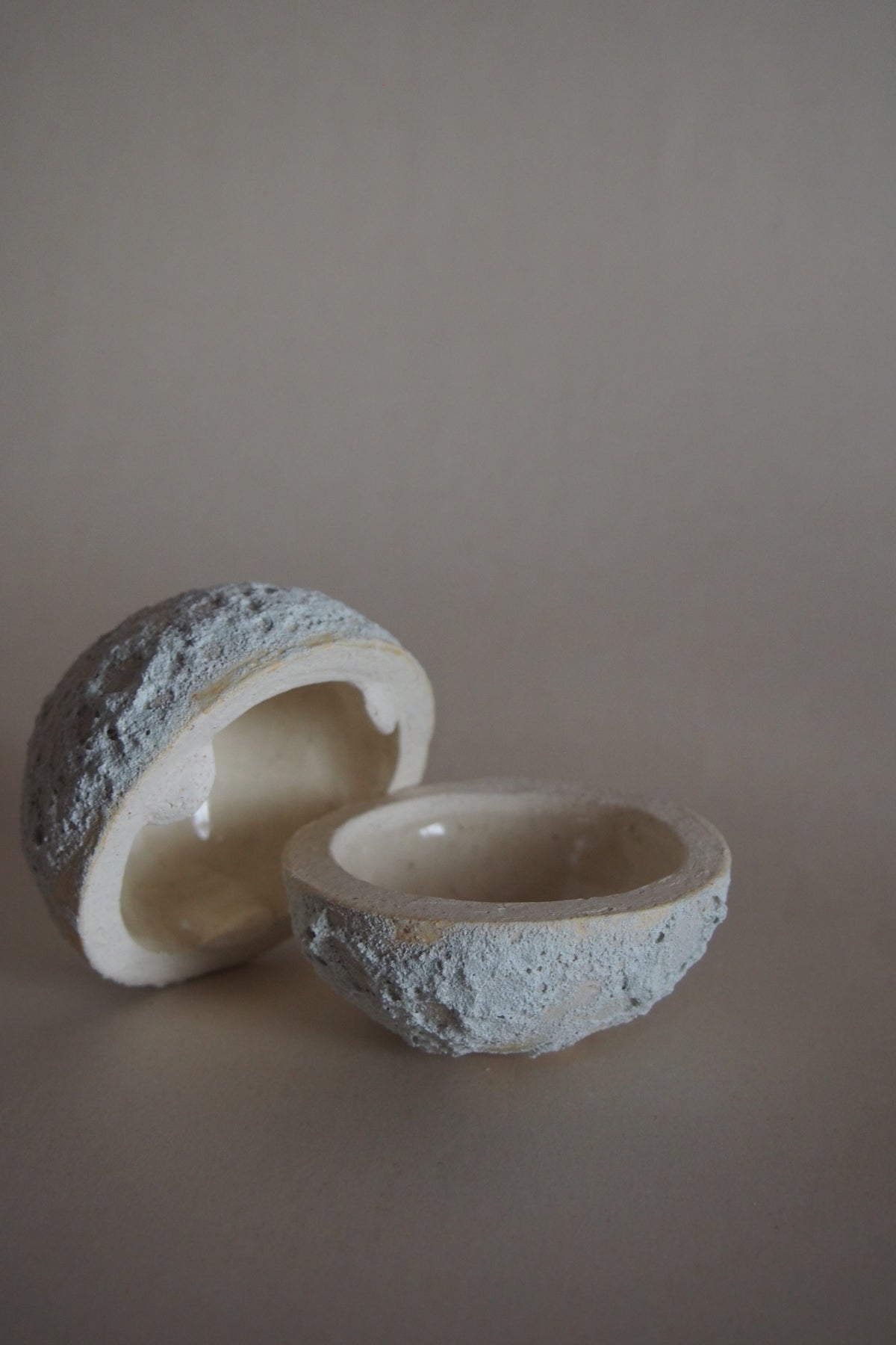 Mini Moon Jar III: Lidded Jewelry Jar