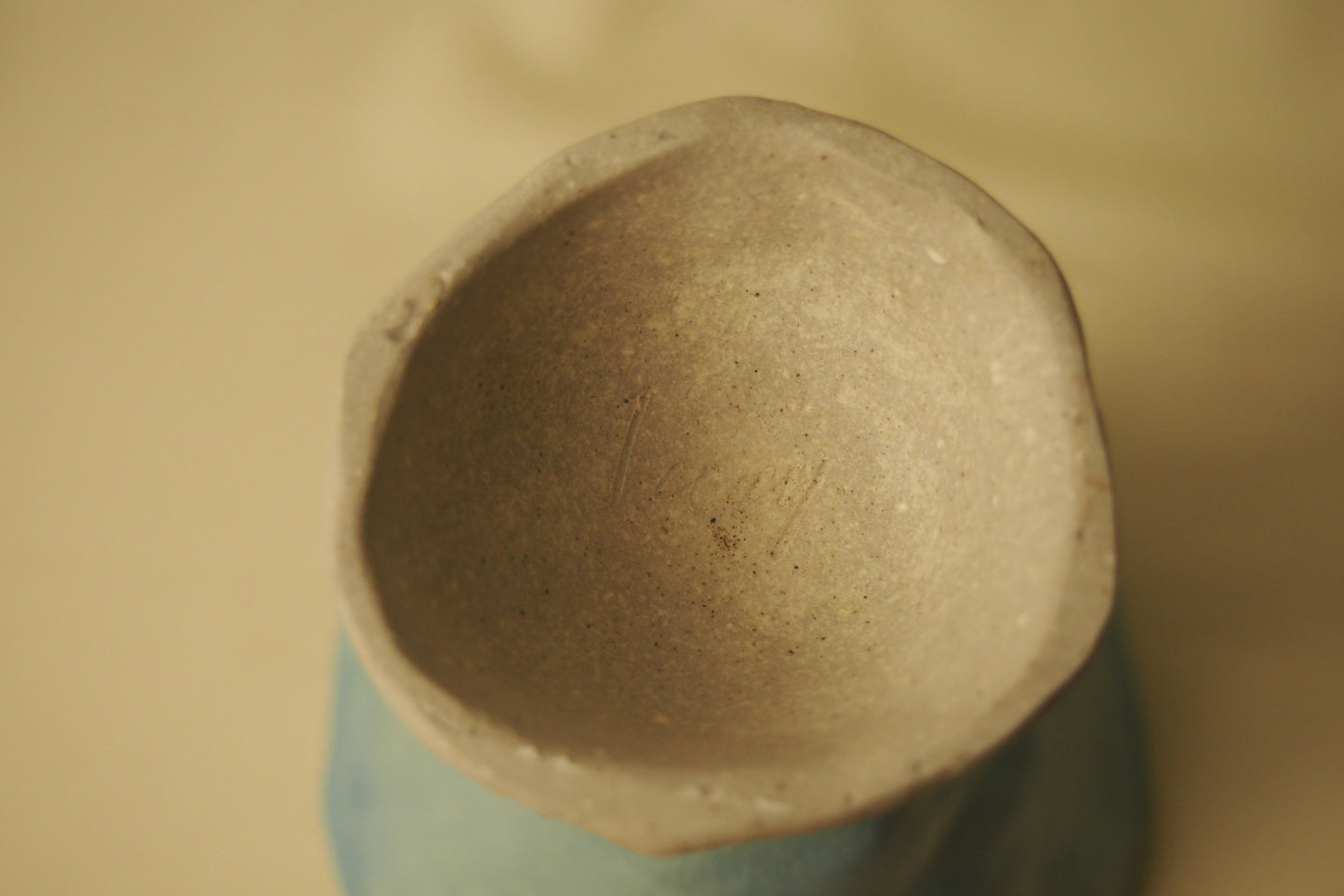 Lily IV,  Ceramic Wine Glass
