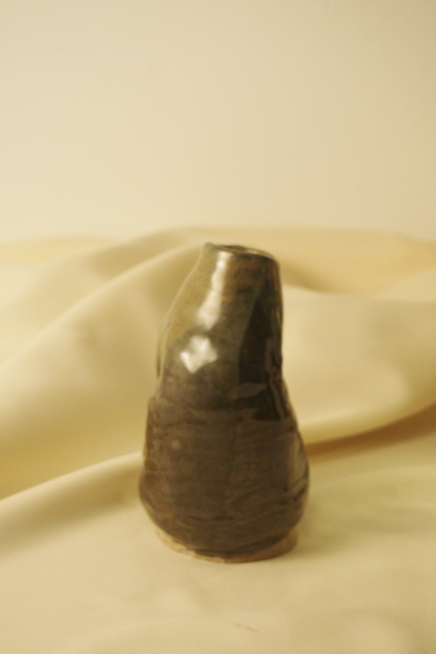 Hollow Green Vase