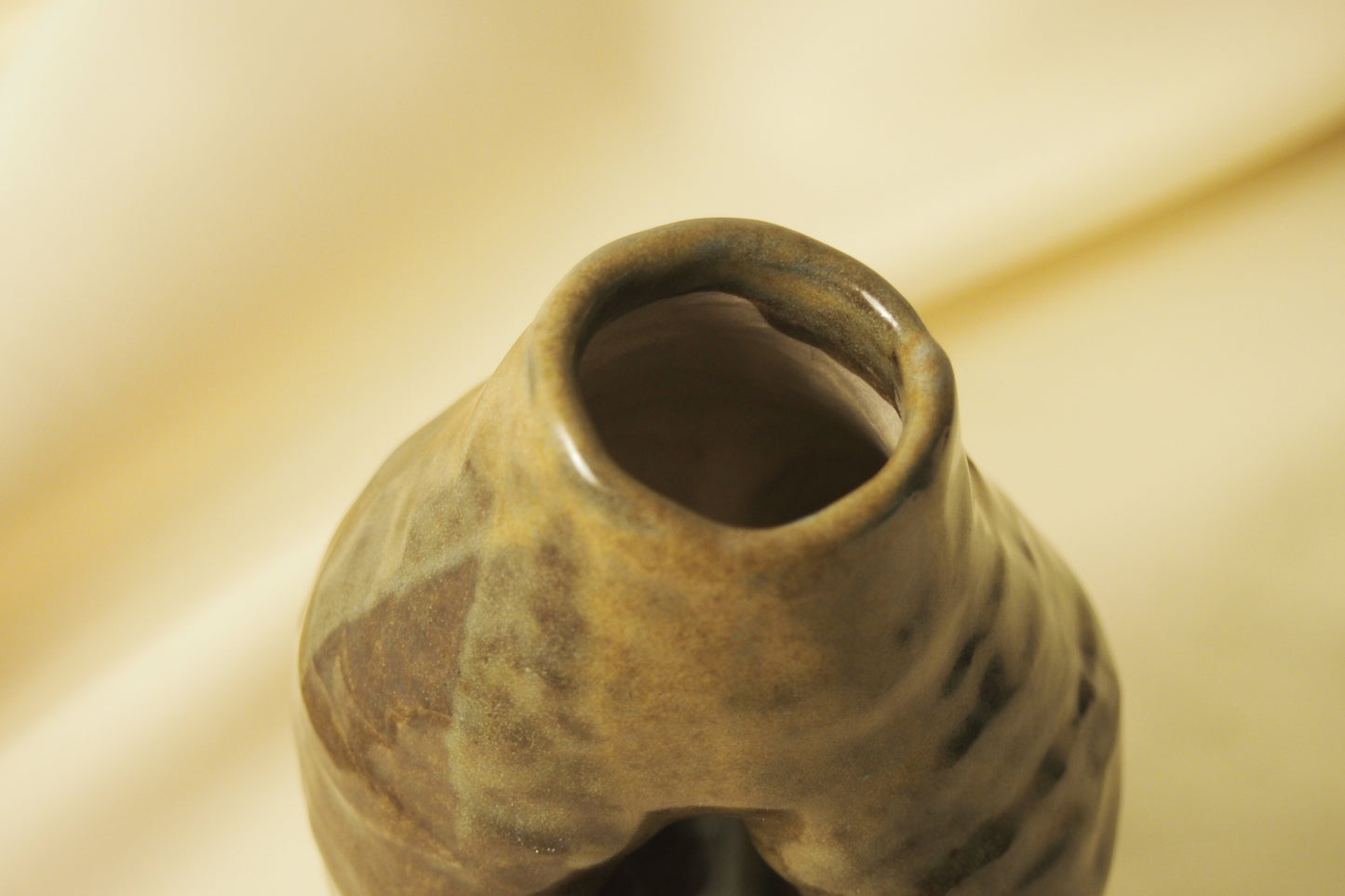 Hollow Green Vase