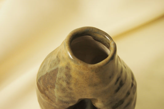 Hollow Green Vase