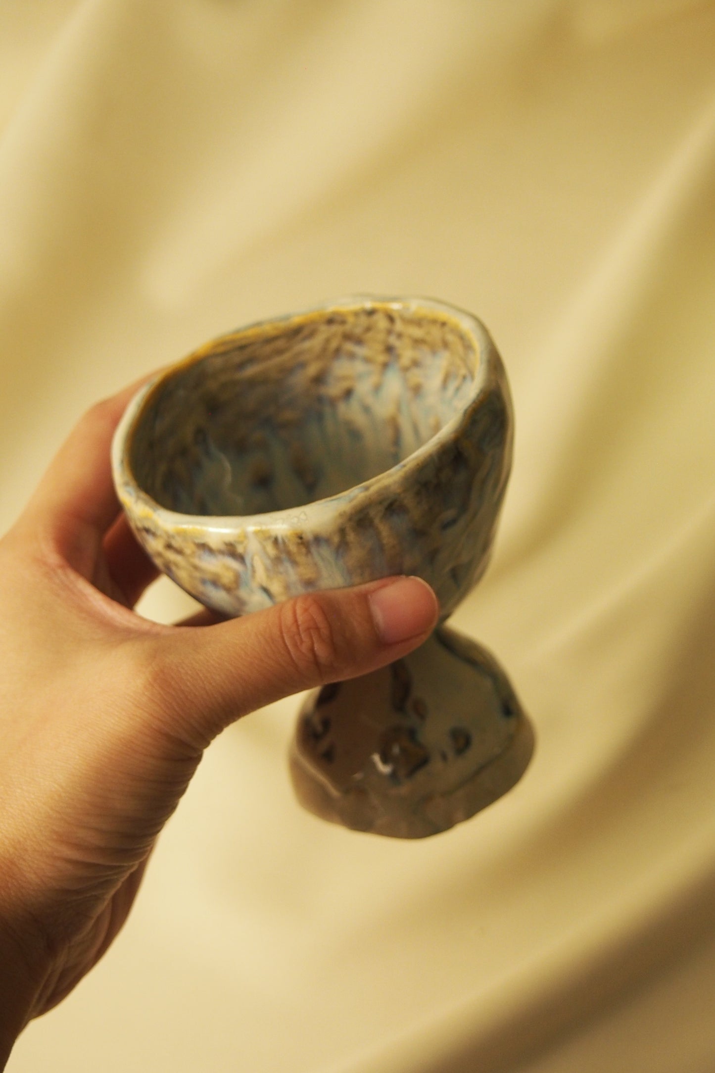 Wild Thing II,  Ceramic Goblet