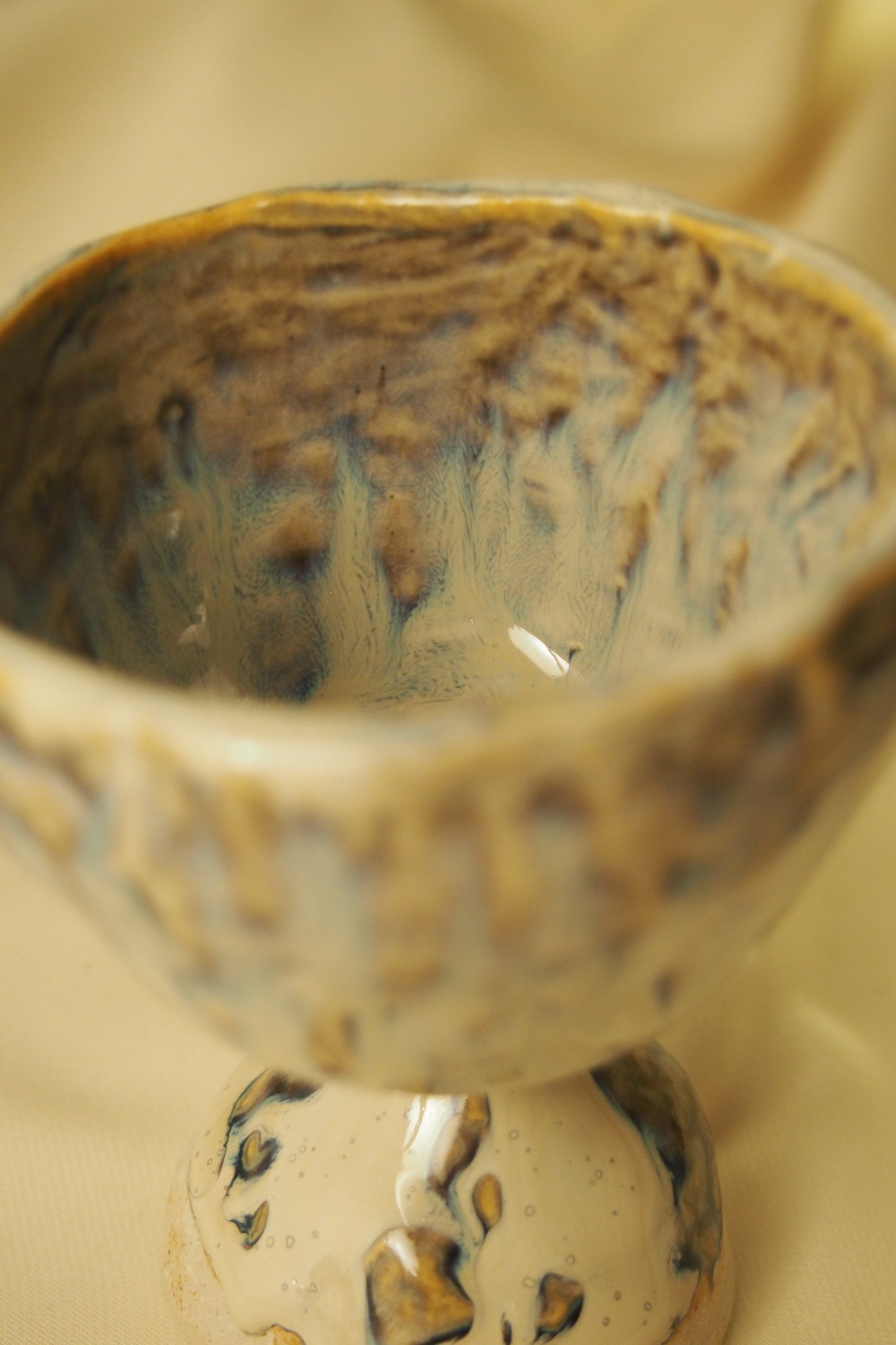 Wild Thing II,  Ceramic Goblet