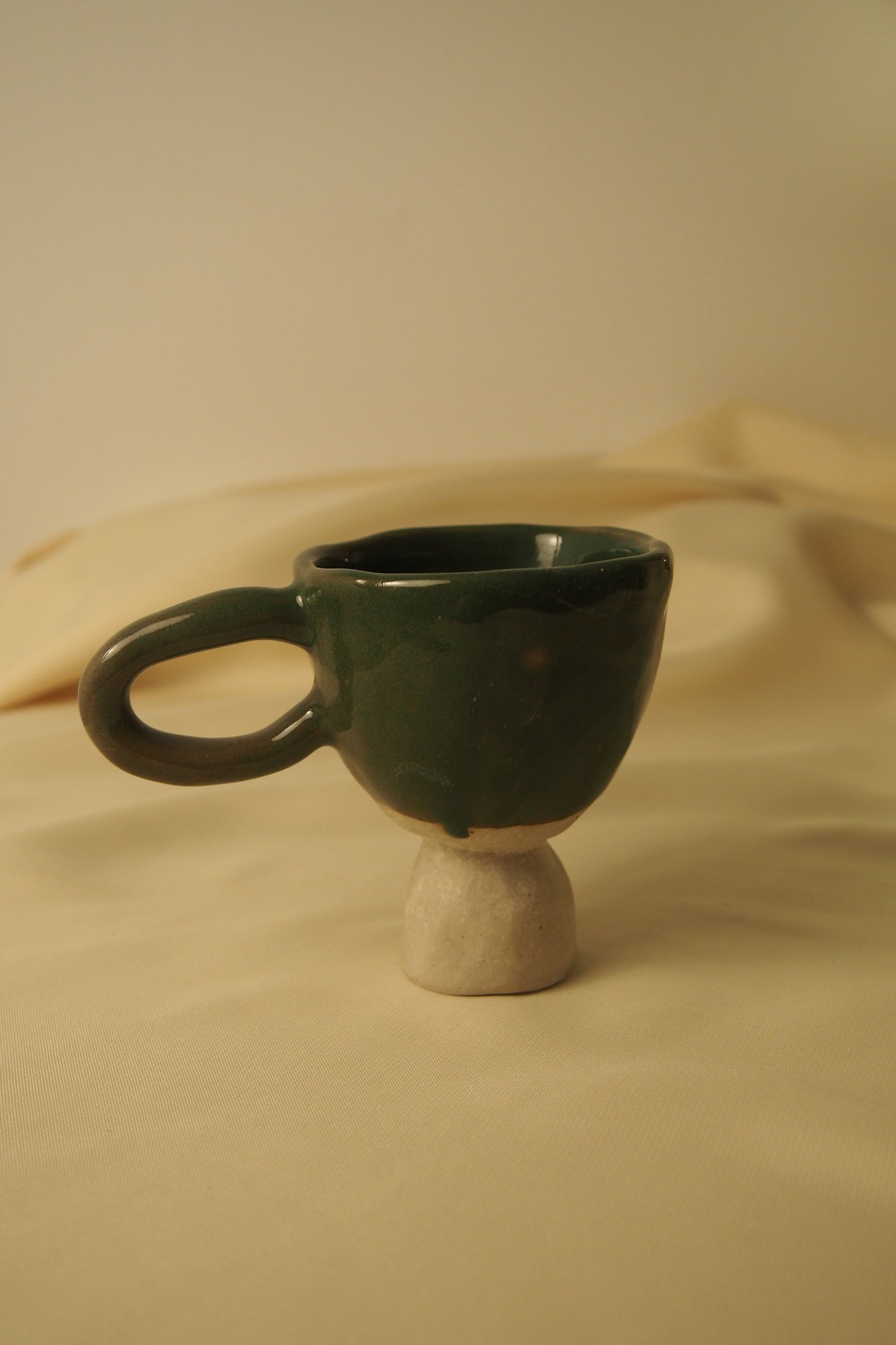 Footed Ceramic Cup II, III