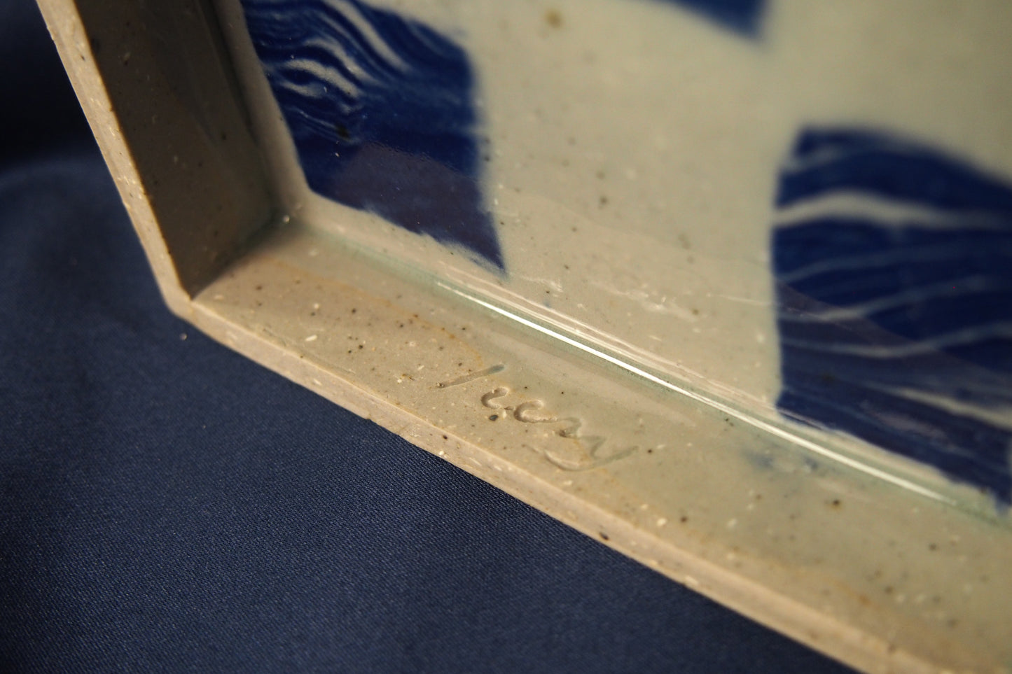 Pattern square trinket dish