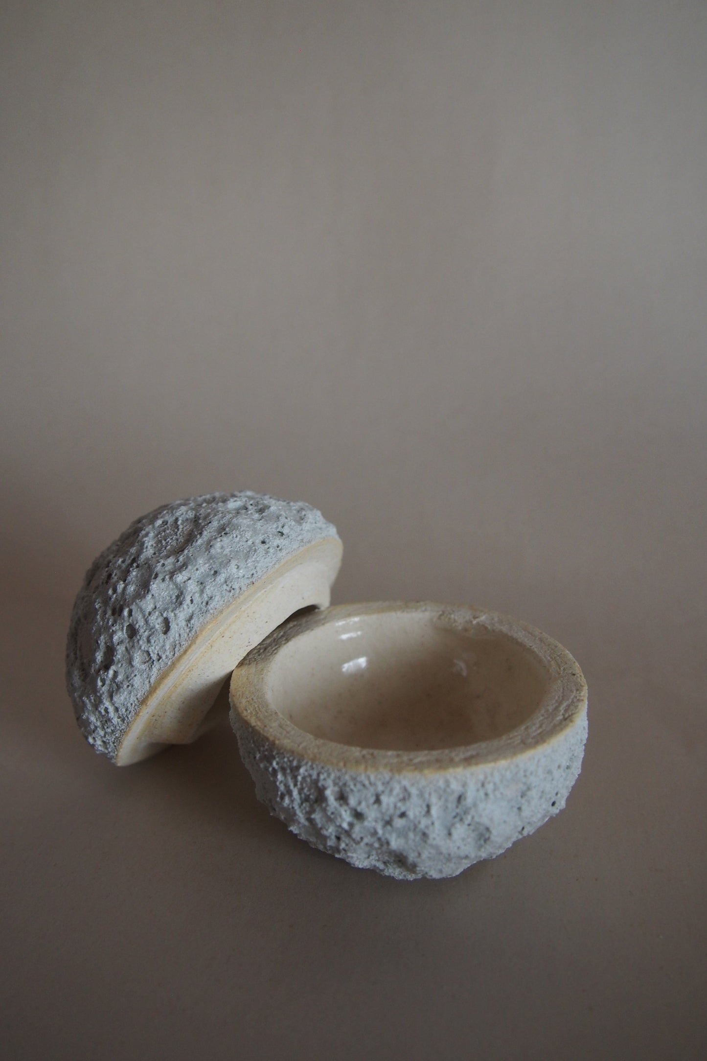 Mini Moon Jar V: Lidded Jewelry Jar
