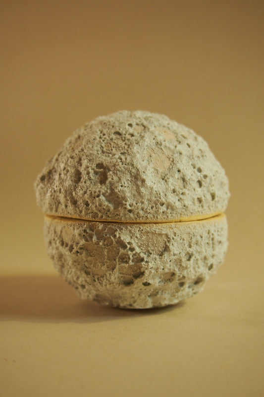 Mini Moon Jar V: Lidded Jewelry Jar