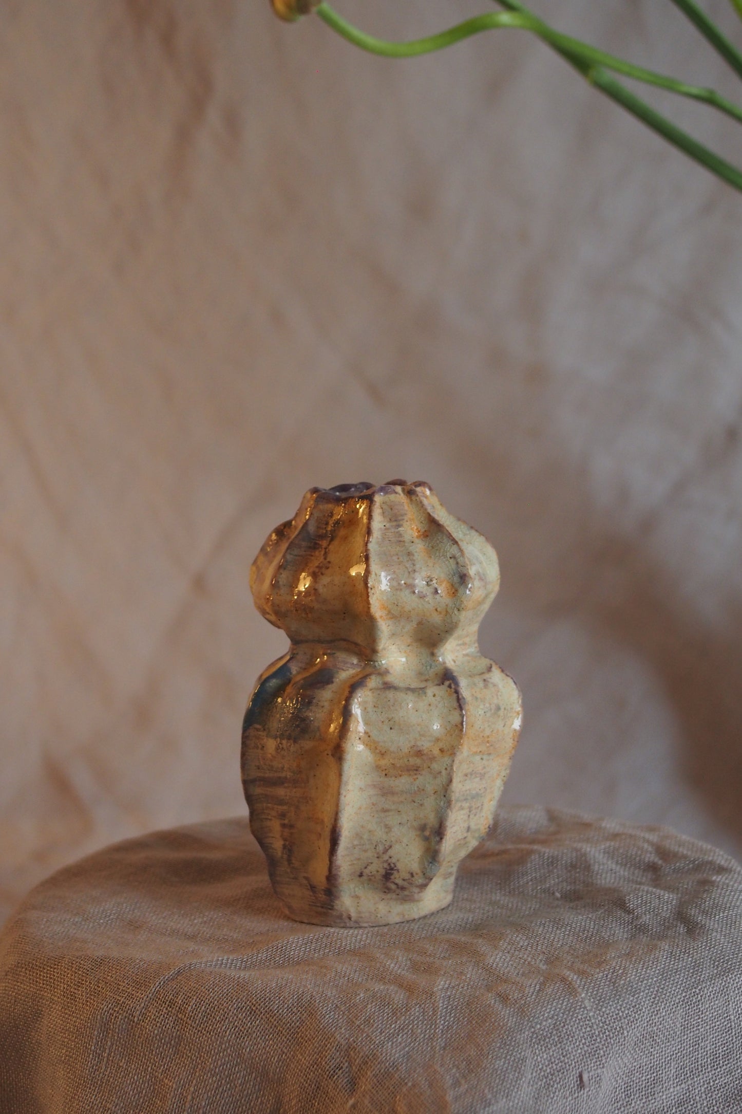 Spring Hand Pinched Vessel VI