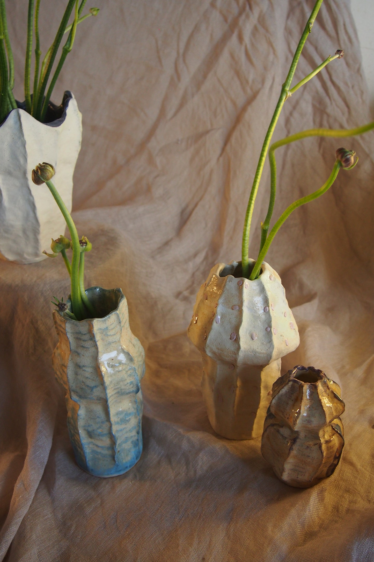 Spring Hand Pinched Vessel VI