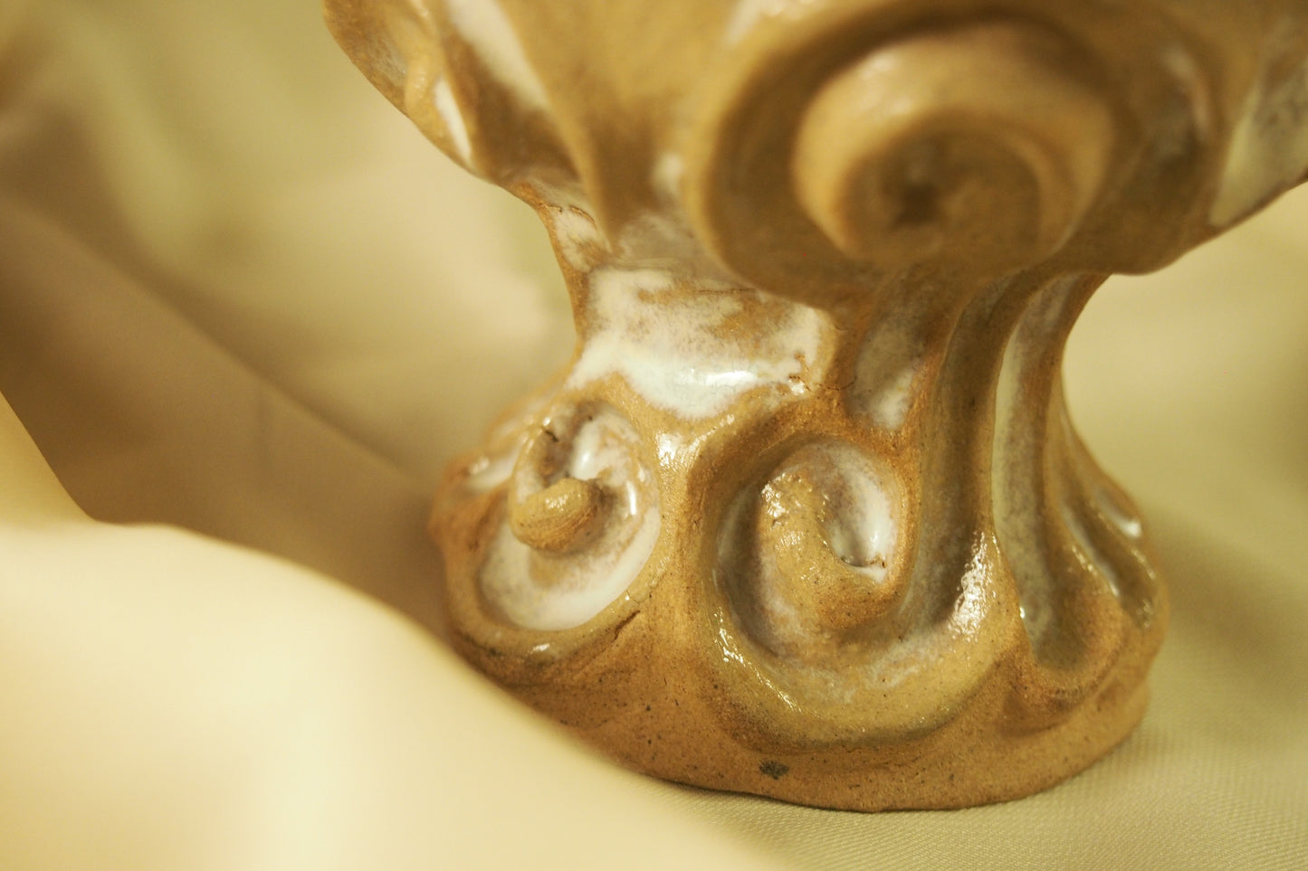 Frozen Heart, ceramic sculpture