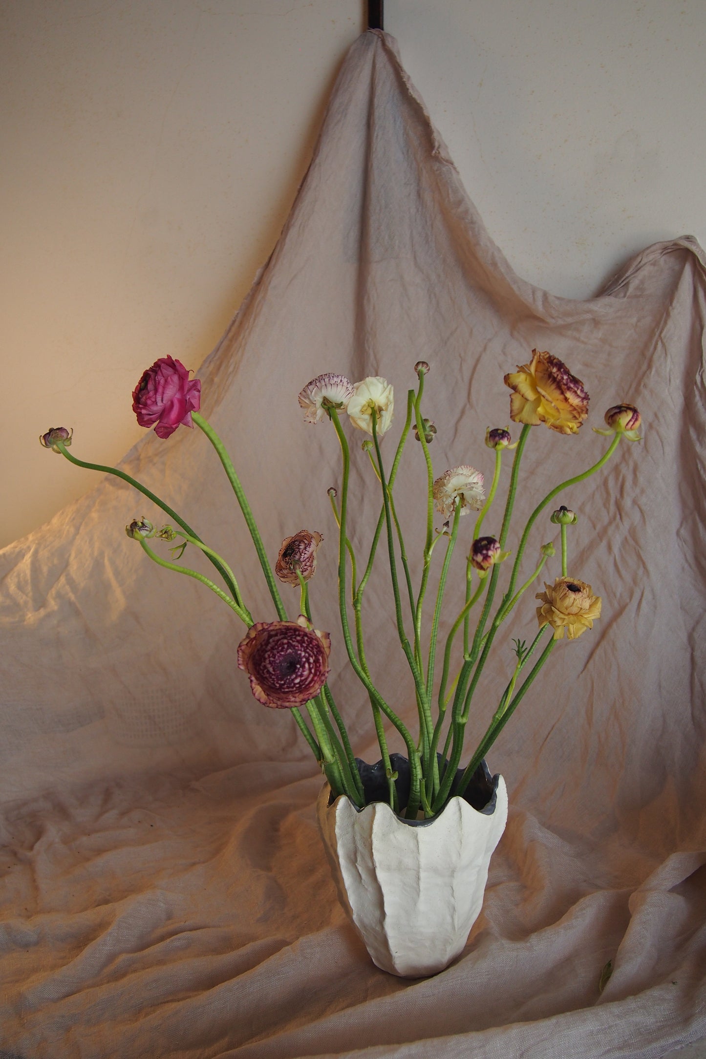 Spring Hand Pinched Vessel I